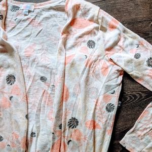 XL Sarah Cardigan, Spring Floral, Lularoe